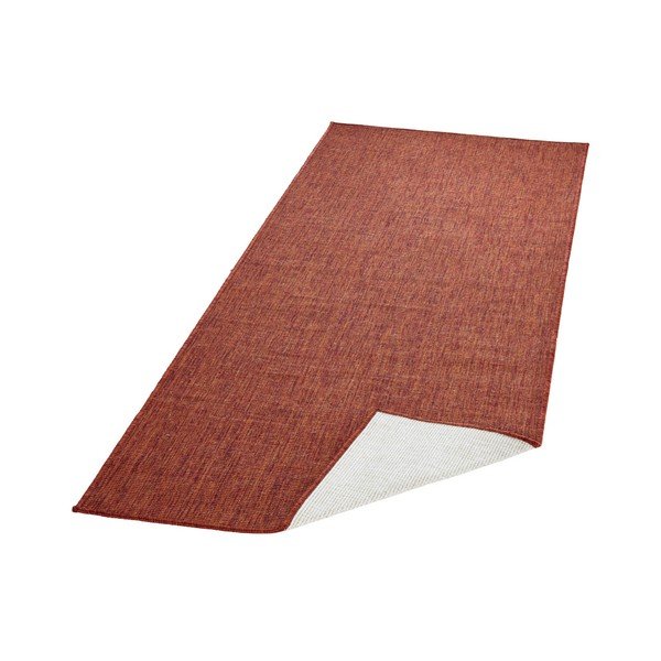 Ceglasty chodnik dwustronny odpowiedni na zewnątrz NORTHRUGS Miami, 80x350 cm-image-4