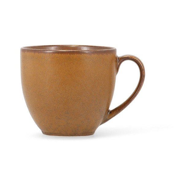 Brązowa porcelanowa filiżanka do cappuccino 200 ml Ovio – BonBistro