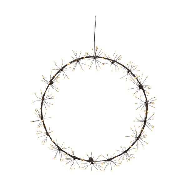 Świąteczna wisząca dekoracja świetlna LED Star Trading Drop Flower, ø 35 cm-image-1