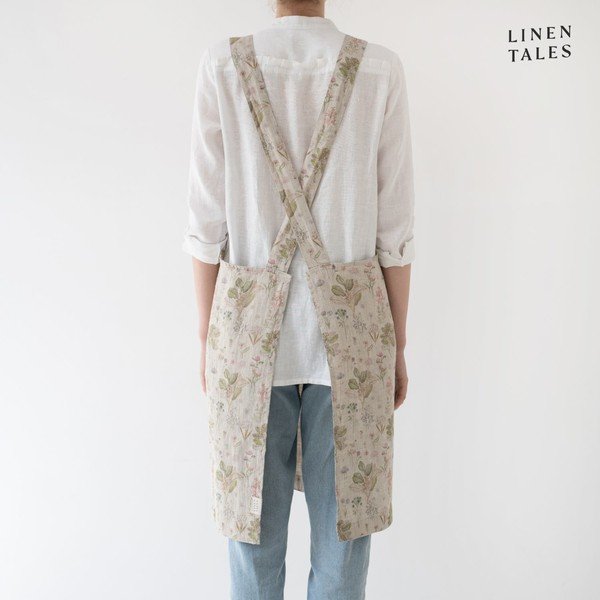 Lniany fartuch Crossback – Linen Tales-image-2