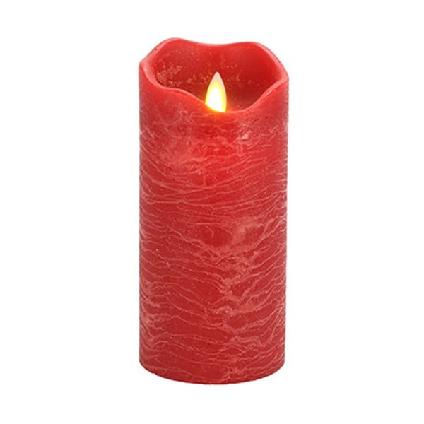Świeczka LED Vorsteen Candle Red, 16 cm