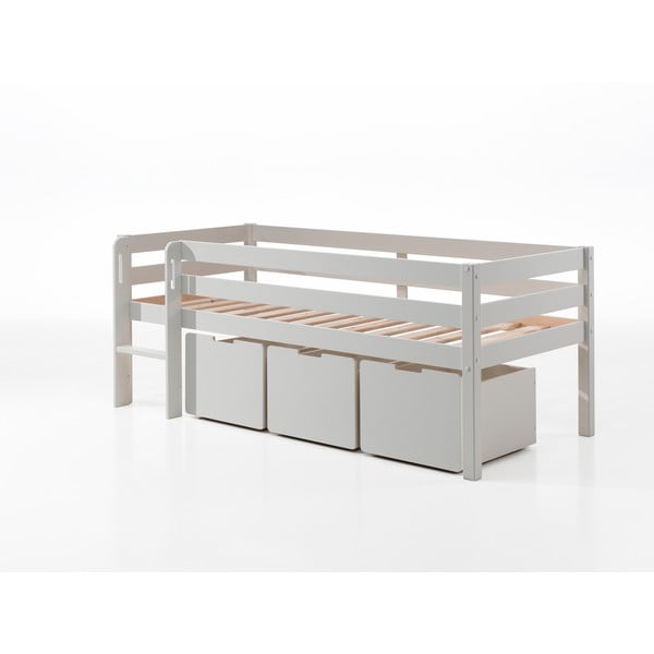 Białe szuflady pod łóżko dziecięce 3 szt. Pino – Vipack-image-1