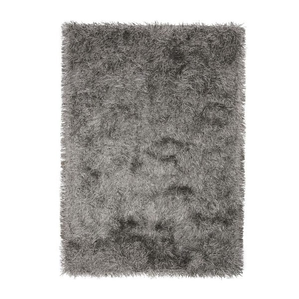 Szary dywan tkany ręcznie Linie Designn Dishy, 200x300 cm