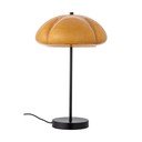 Lampa stołowa w kolorze ochry ze szklanym kloszem (wysokość 46,5 cm) Kinoko – Bloomingville