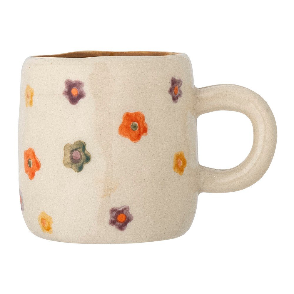 Beżowy kamionkowy kubek dla dzieci 130 ml Addy – Bloomingville Mini