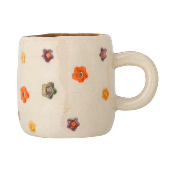 Beżowy kamionkowy kubek dla dzieci 130 ml Addy – Bloomingville Mini