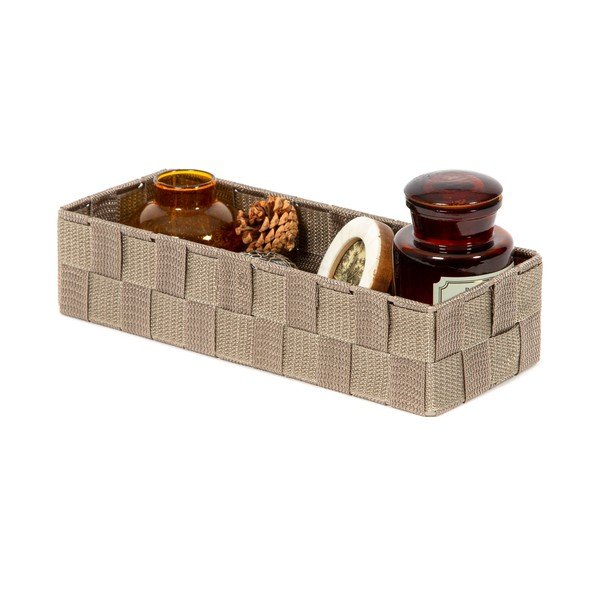 Jasnobrązowy organizer łazienkowy Compactor Stan, 30x12 cm-image-1