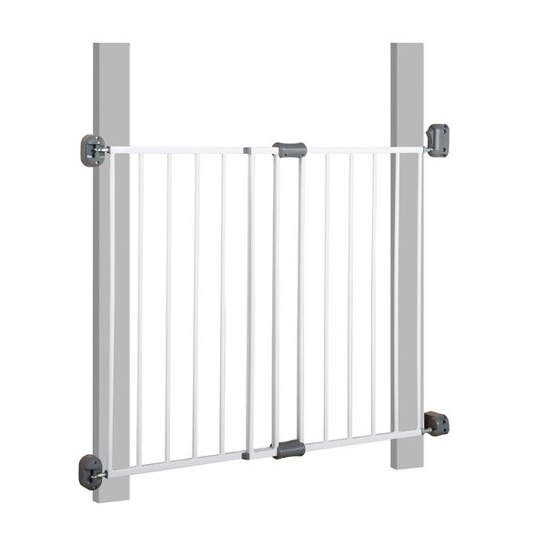 Biała metalowa bramka ochronna dla dzieci – Roba-image-2