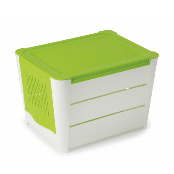 Biało-zielony pojemnik na ziemniaki Snips Potatoes-image-1