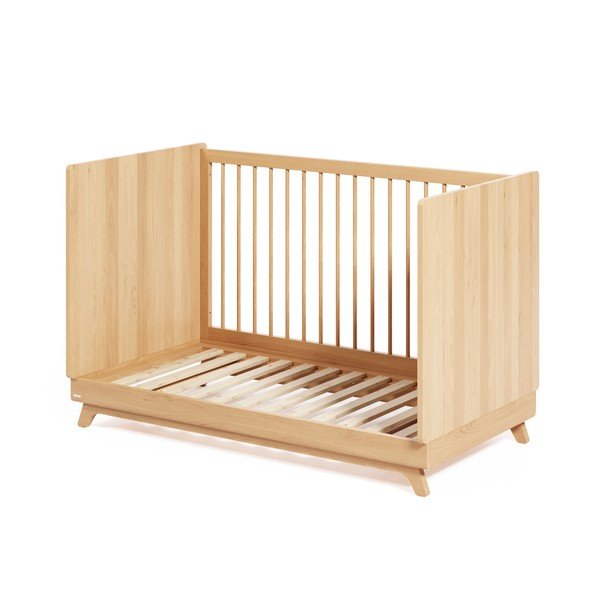 Łóżeczko dziecięce z drewna jesionowego Kave Home Maralis, 70x140 cm-image-4