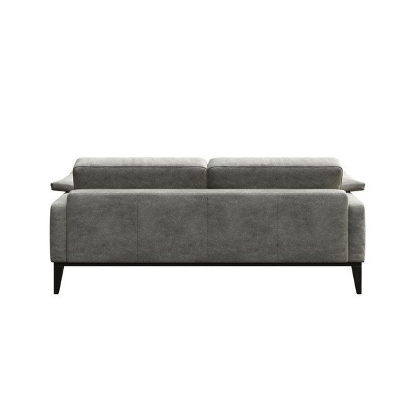 Szara sofa ze sztucznej skóry MESONICA Musso, 173 cm-image-3