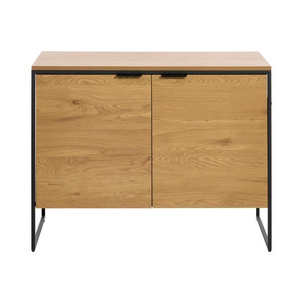 Komoda w dekorze dębu w naturalnym kolorze 104,5x80x45 cm Cesura – Unique Furniture