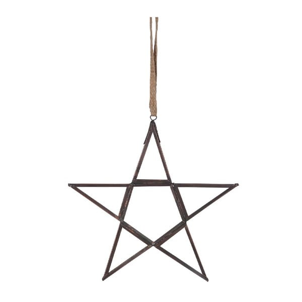 Komplet 6 dekoracji Hanging Star