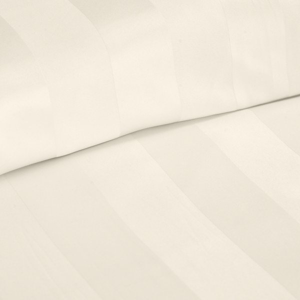 Kremowa satynowa pościel dwuosobowa 200x200 cm So Soft Satin Stripe – Catherine Lansfield-image-3
