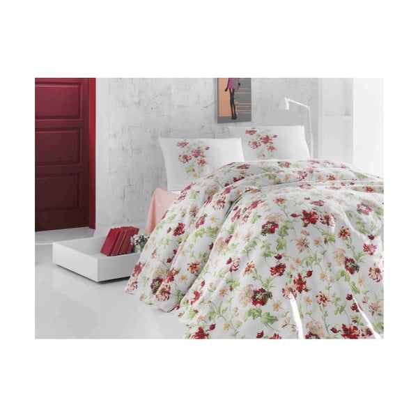 Lekka narzuta na łóżko Sofia Red, 200x235 cm