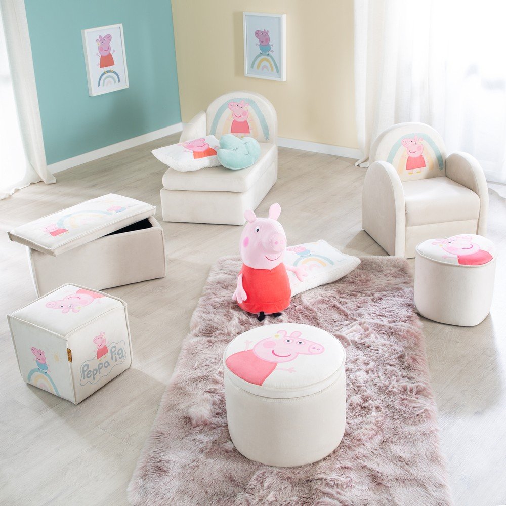 Biała ławka dziecięca Peppa Pig – Roba (zdjęcie 8)