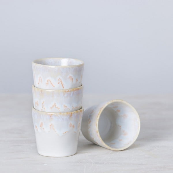 Biała/beżowa kamionkowa filiżanka 210 ml Grespresso – Costa Nova-image-2