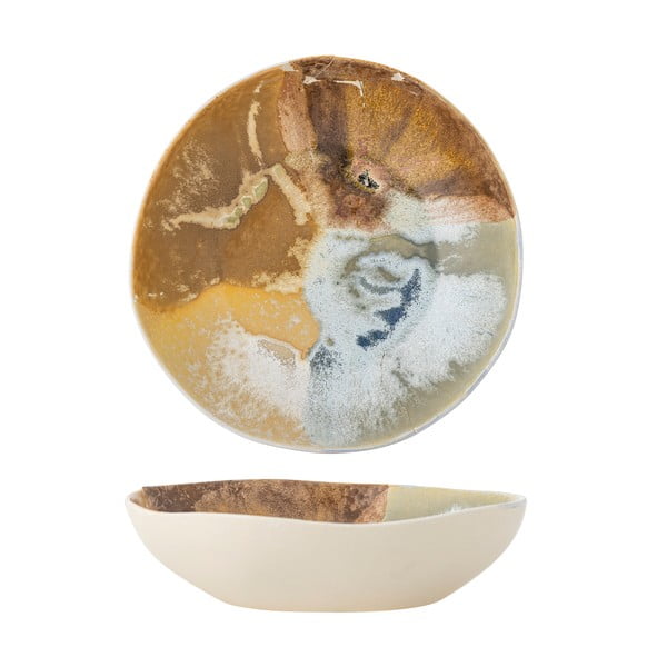 Kremowa kamionkowa miska 1,3 l Lacey – Bloomingville