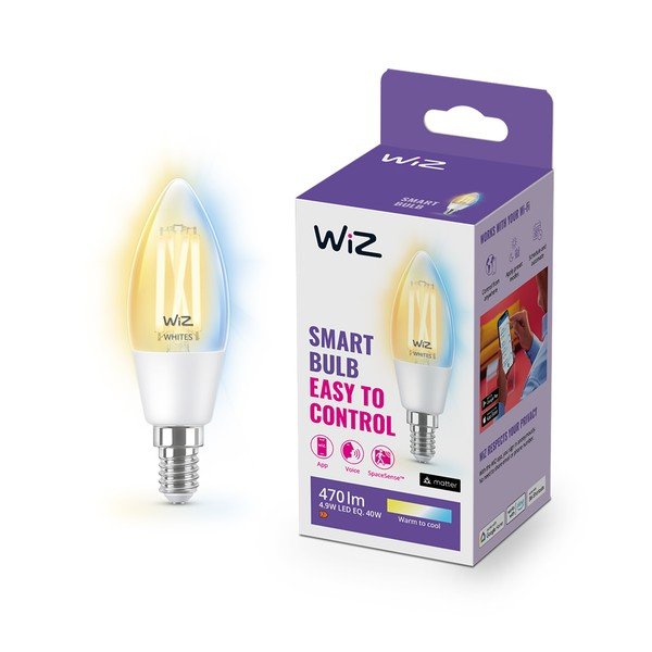 Inteligentna żarówka filamentowa z gwintem E14, 5 W – WiZ-image-2