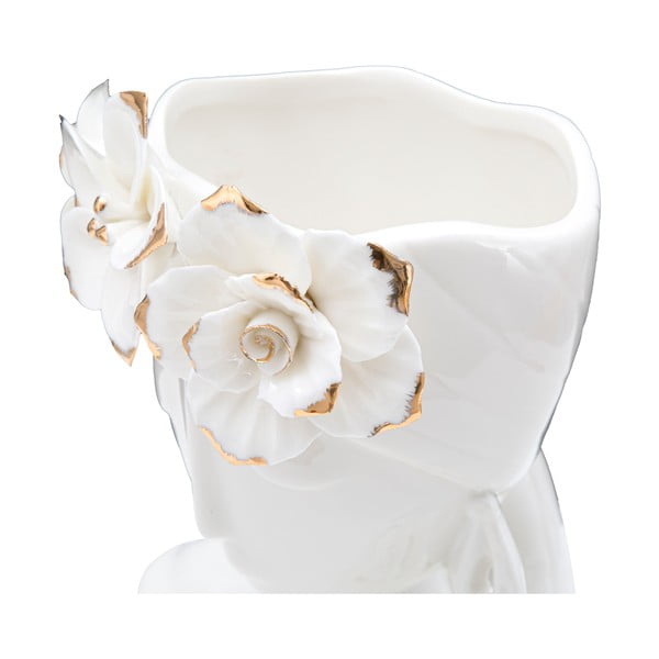 Biały porcelanowy wazon Mauro Ferretti Young Woman-image-3