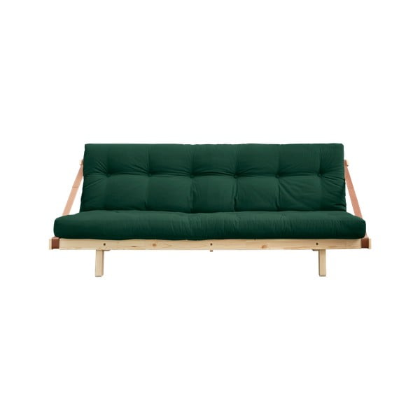 Sofa rozkładana Karup Design Jump Natural Clear/Dark Green