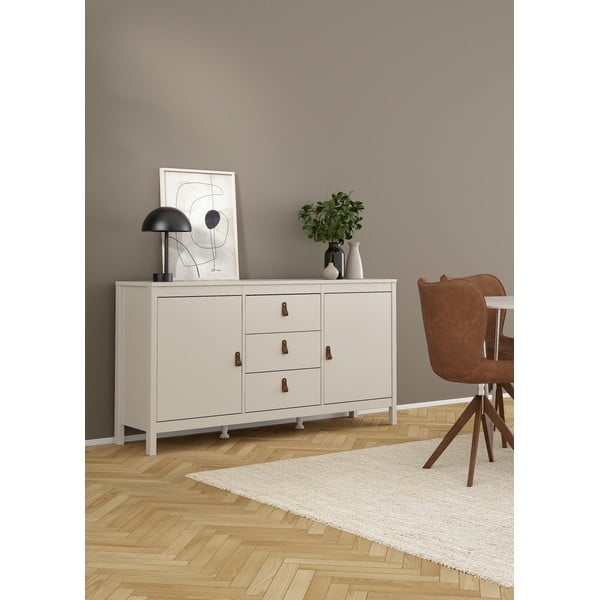 Szarobeżowa komoda 152x80x38 cm Madrid – Tvilum-image-2