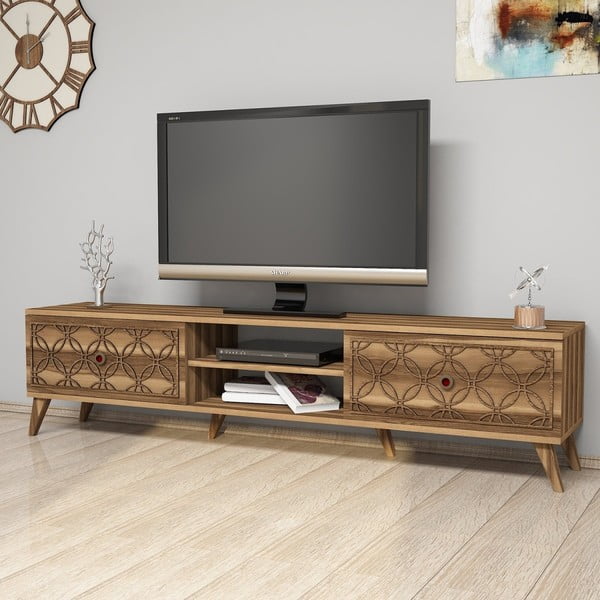Szafka pod TV Class Walnut, dł. 180 cm-image-3