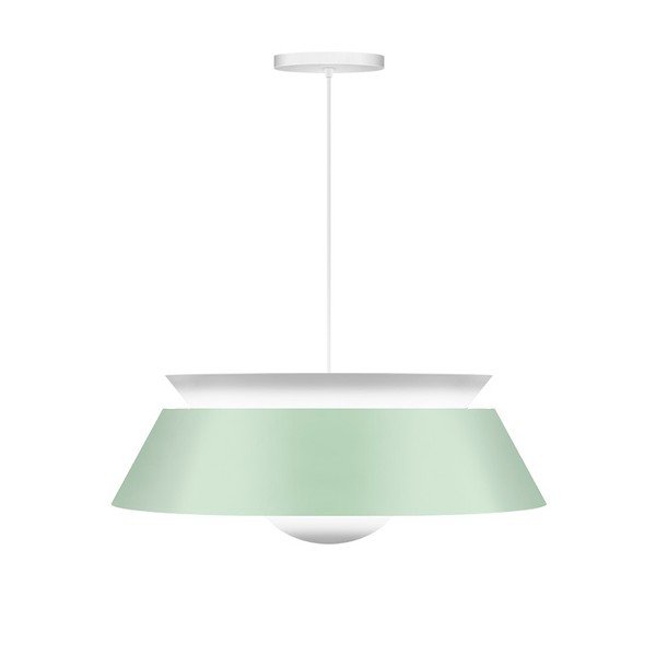 Jasnozielona lampa wisząca UMAGE Cuna, Ø 38 cm-image-2