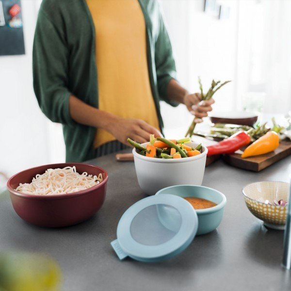 Pojemniki na żywność 3 szt. Nordic black – Mepal-image-1