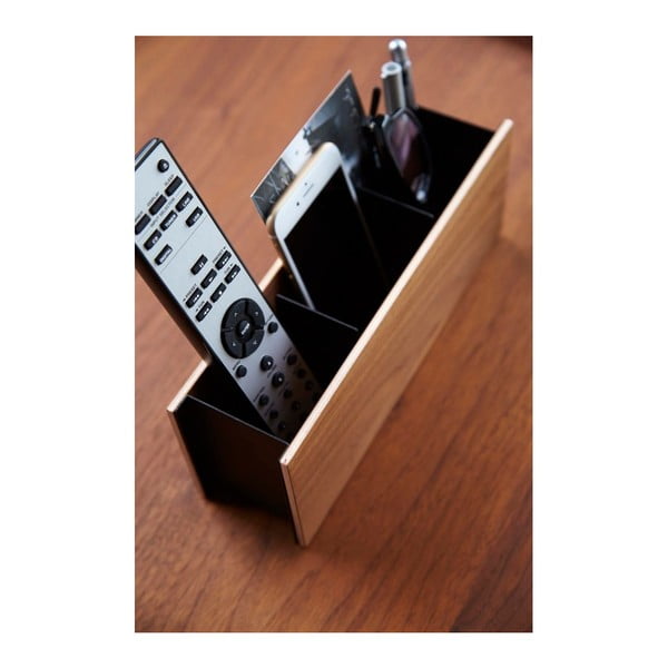 Brązowy pojemnik uniwersalny YAMAZAKI Rin Pen-image-1