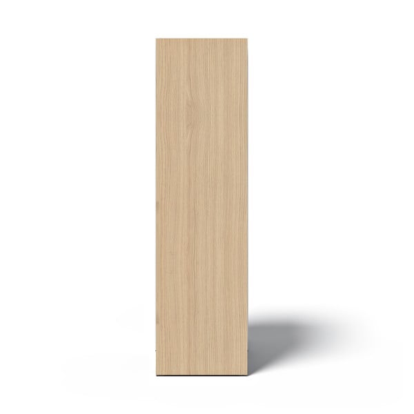 Biały regał w dekorze dębu 40x114 cm Ella – TemaHome-image-3