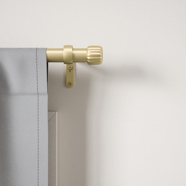Stalowy regulowany karnisz w kolorze matowego złota 168 - 305 cm Cleo – Umbra-image-1
