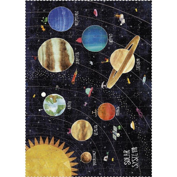 Duże puzzle fosforyzujące Planety Londji, 200 elementów-image-1