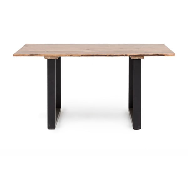 Stół z blatem z drewna akacjowego WOOX LIVING Industrial, 160x60 cm
