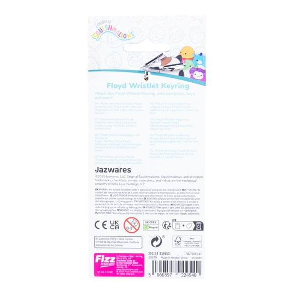 Czerwony breloczek Fizz Floyd – SQUISHMALLOWS-image-3