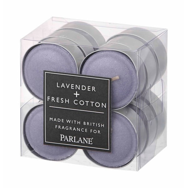 Zestaw 12 świeczek tealight Parlane Lavender & Cotton