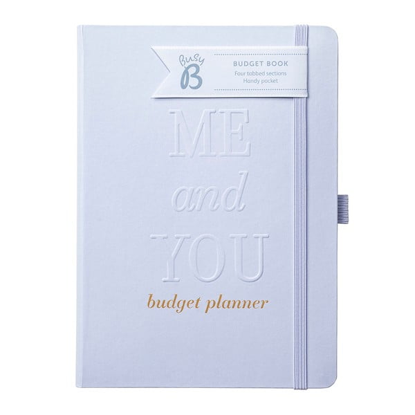 Planer budżetu ślubnego w kolorze srebra Busy B