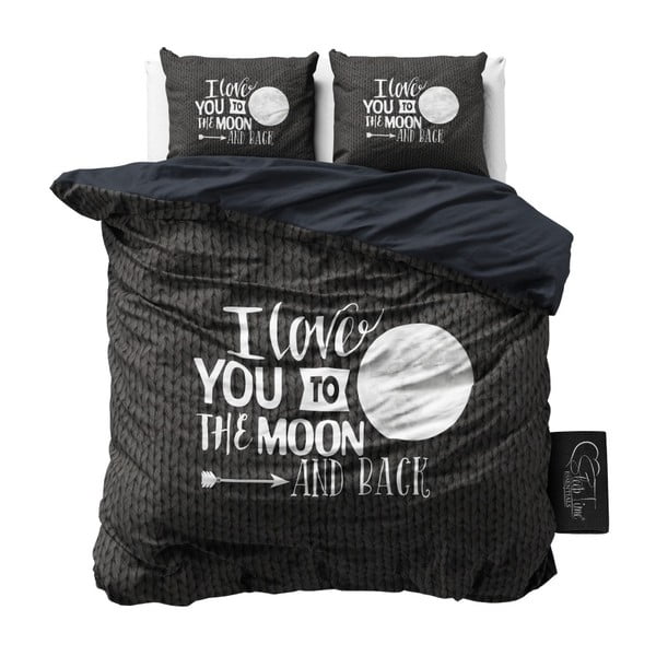 Pościel bawełniana Dreamhouse Moon and Back, 240x200 cm