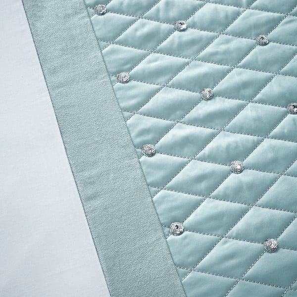 Biała/niebieska pościel dwuosobowa 200x200 cm Sequin Cluster – Catherine Lansfield-image-3