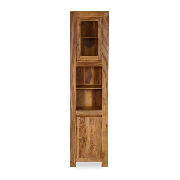 Wysoka szafka łazienkowa z drewna palisandru Woodking Lee