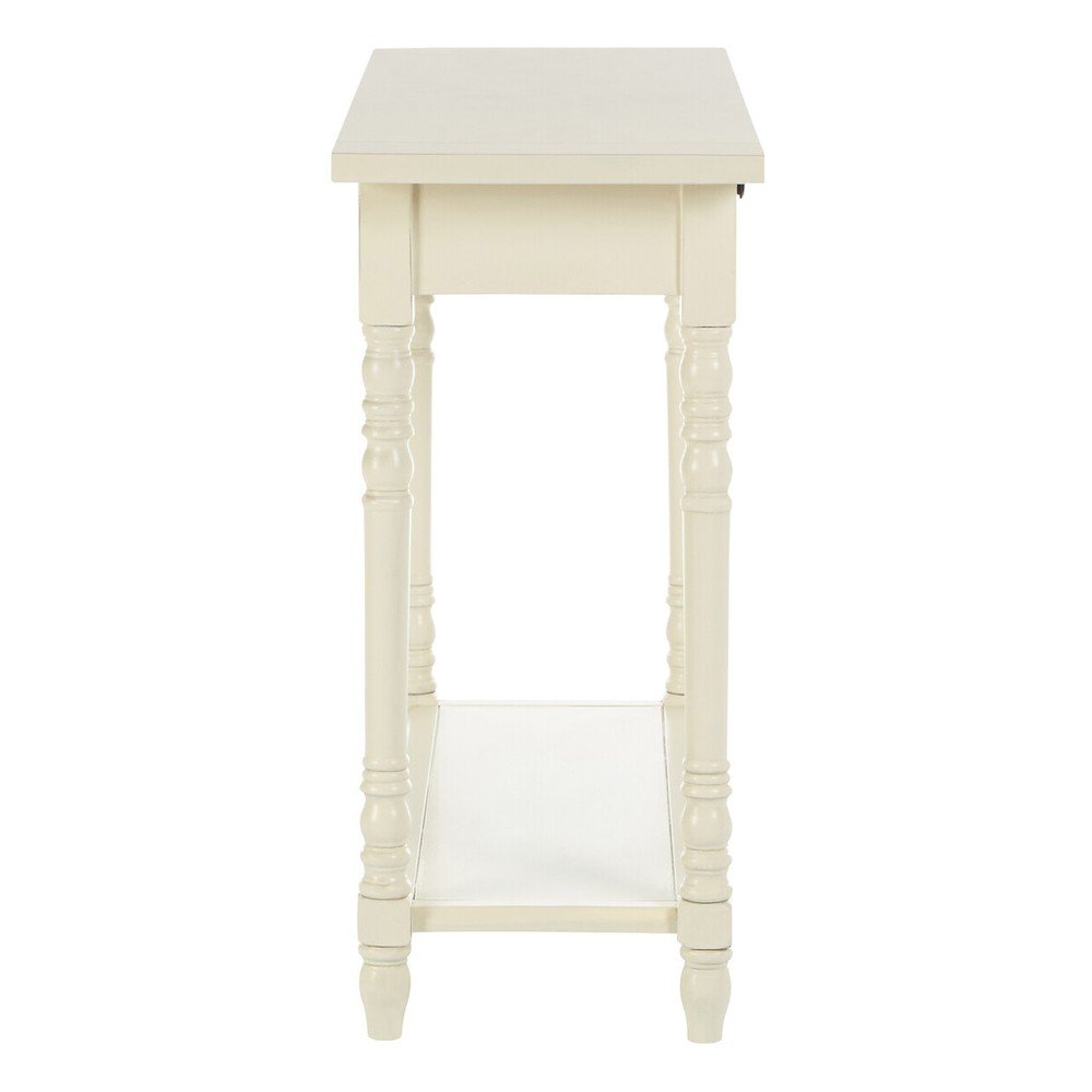 Konsola z litego drewna sosnowego w kolorze kości słoniowej 35x96 cm Heritage – Premier Housewares (zdjęcie 5)