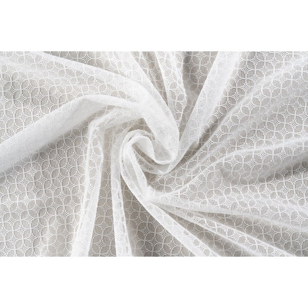 Biała firanka 400x260 cm Agra – Mendola Fabrics