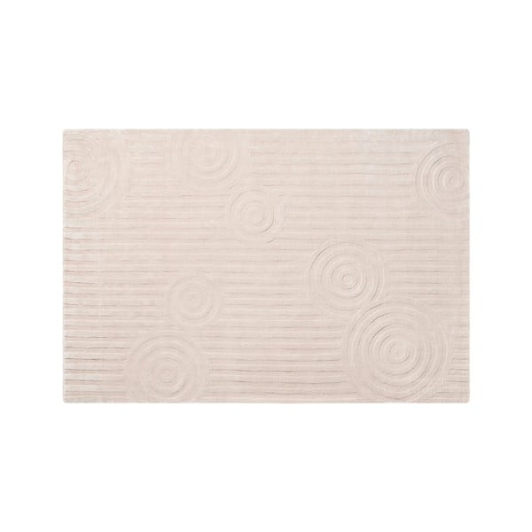 Kremowy dywan z wiskozy 160x240 cm Uzu – Blomus
