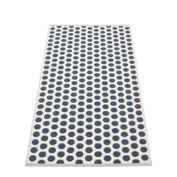 Ciemnoniebieski chodnik odpowiedni na zewnątrz 70x150 cm Noa Dark Blue – Pappelina-image-2