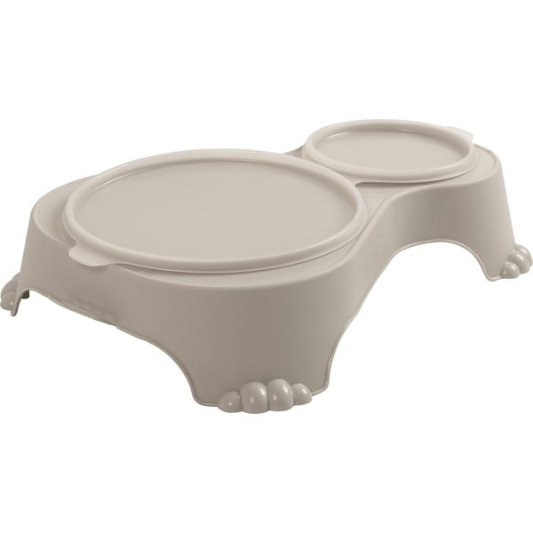 Beżowa plastikowa miska z pokrywą dla zwierząt Sally – Rotho-image-3
