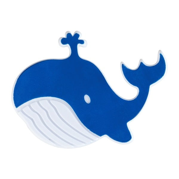 Zestaw 5 niebieskich antypoślizgowych podkładek do wanny Wenko Whale