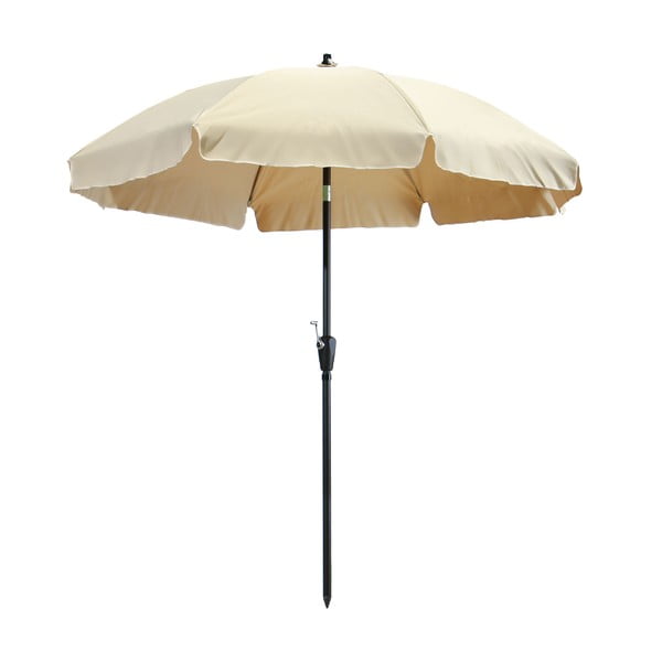 Beżowy parasol ogrodowy ø 250 cm Lanzarote − Madison