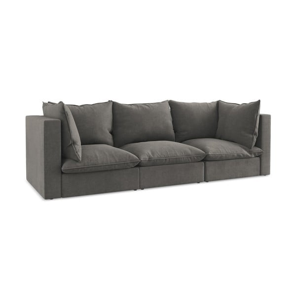 Ciemnoszara sofa 255 cm Manao – Makamii-image-1