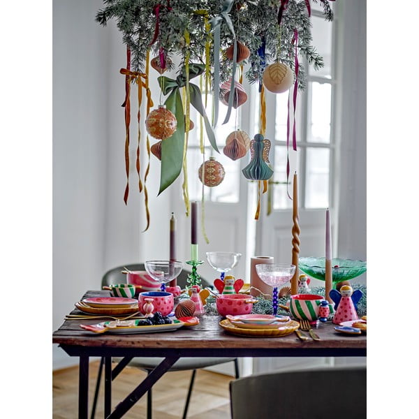 Kamionkowe filiżanki na espresso ze świątecznym motywem zestaw 2 szt. 250 ml Caramella – Bloomingville-image-2