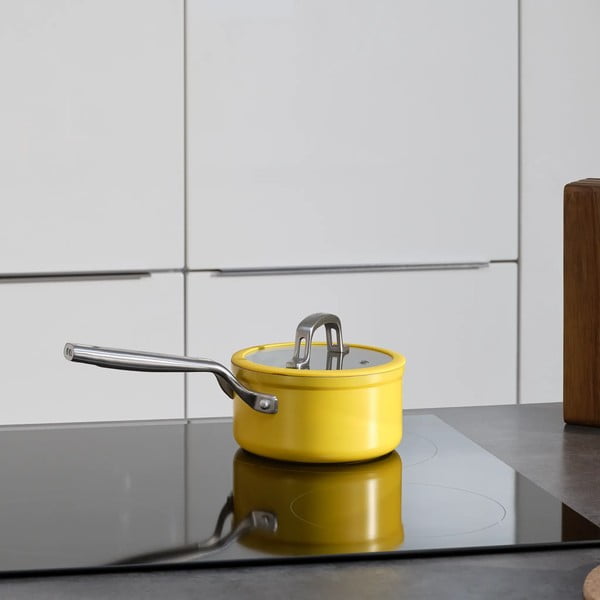 Garnek z pokrywką/z powłoką ceramiczną odpowiedni na indukcję 1,3 l Meda 3.0 – FABINI-image-1